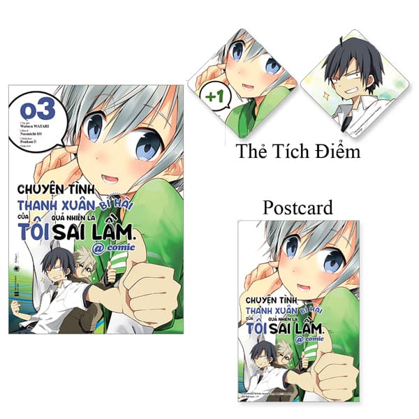 Truyện Tranh Chuyện Tình Thanh Xuân Bi Hài Của Tôi Quả Nhiên Là Sai Lầm - Bi Chu