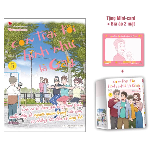 Truyện Tranh Con Trai Tôi Hình Như Là Gay - Tập 5 - Tặng Kèm Mini-Card + Bì - Gã