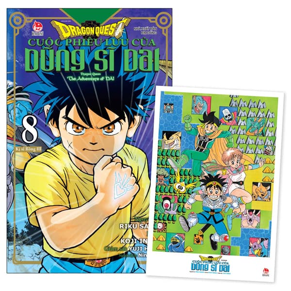 Truyện Tranh Dragon Quest - Cuộc Phiêu Lưu Của Dũng Sĩ Dai - Tập 8 - Kị S - Yuji Yuji