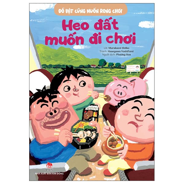 Sách Đồ Vật Cũng Muốn Rong Chơi - Heo Đất Muốn Đi Chơi - Di Di