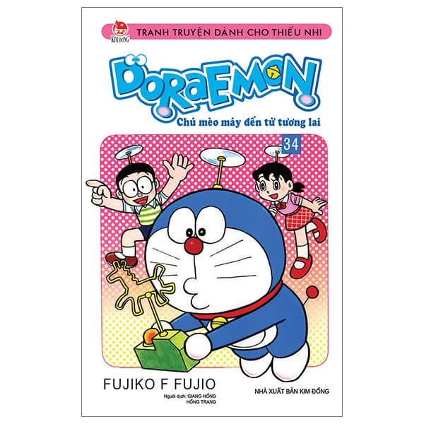 Truyện Tranh Doraemon - Chú Mèo Máy Đến Từ Tương Lai - Tập 34 (Tái Bản - Fujiko F Fujio