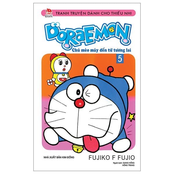 Truyện Tranh Doraemon - Chú Mèo Máy Đến Từ Tương Lai - Tập 5 (Tái Bản - Fujiko F Fujio