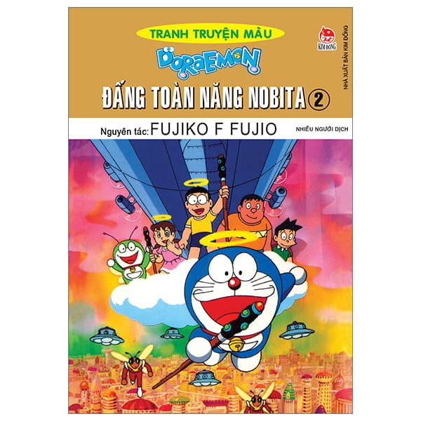 Truyện Tranh Doraemon - Tranh Truyện Màu - Đấng Toàn Năng Nobita - Tập 2 (T - Fujiko F Fujio