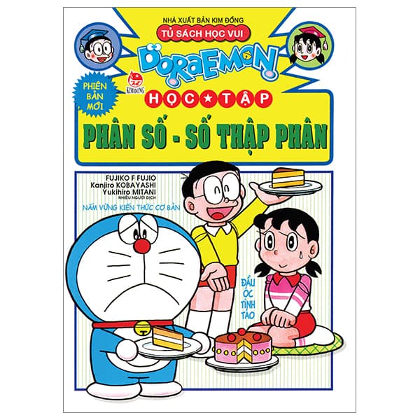 Truyện Tranh Doraemon Học Tập - Phân Số-Số Thập Phân (Tái Bản 2024) - Kim Phàn