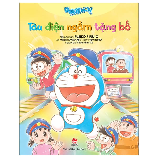 Truyện Tranh Doraemon - Tàu Điện Ngầm Tặng Bố - Fujiko F Fujio