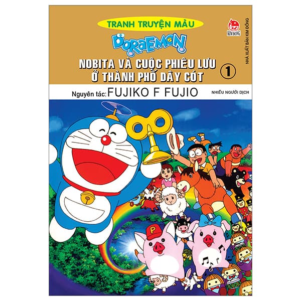 Truyện Tranh Doraemon - Tranh Truyện Màu - Nobita Và Cuộc Phiêu Lưu Ở Thàn - Fujiko F Fujio
