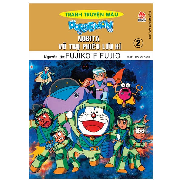 Truyện Tranh Doraemon - Tranh Truyện Màu - Nobita Vũ Trụ Phiêu Lưu Kí - Tậ - Fujiko F Fujio