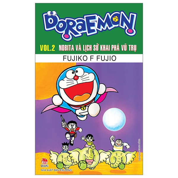 Truyện Tranh Doraemon - Truyện Dài - Tập 2 - Nobita Và Lịch Sử Khai Phá V� - Fujiko F Fujio