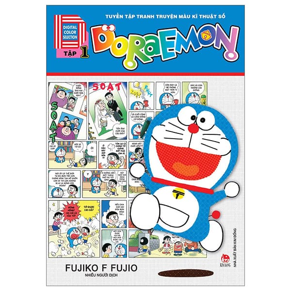 Truyện Tranh Doraemon - Tuyển Tập Tranh Truyện Màu Kĩ Thuật Số - Tập 1 - Fujiko F Fujio