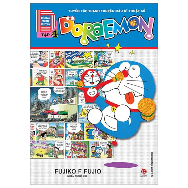 Truyện Tranh Doraemon - Tuyển Tập Tranh Truyện Màu Kĩ Thuật Số - Tập 4 - Fujiko F Fujio