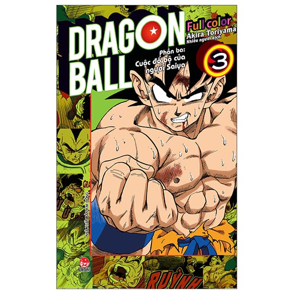 Truyện Tranh Dragon Ball Full Color - Phần Ba - Cuộc Đổ Bộ Của Người Sa - Kim Ba