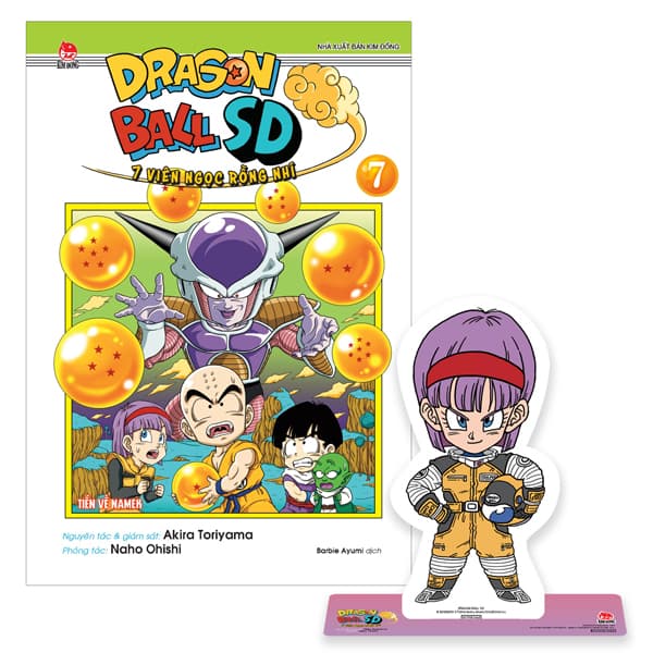 Truyện Tranh Dragon Ball SD - 7 Viên Ngọc Rồng Nhí - Tập 7 - Tiến Về Name - Kim Ba