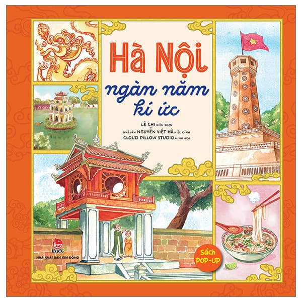 Sách Hà Nội Ngàn Năm Kí Ức - Sách Pop-Up (Tái Bản 2024) - Hà Kim Ngân