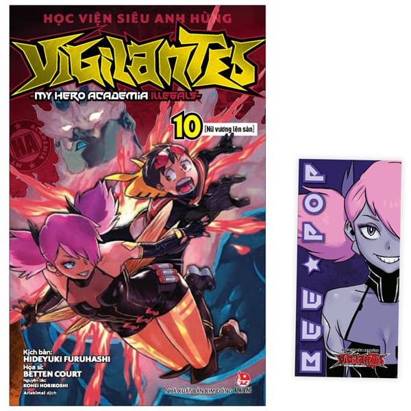 Truyện Tranh Học Viện Siêu Anh Hùng Vigilantes - My Hero Academia Illegals - T� - Kim Anh