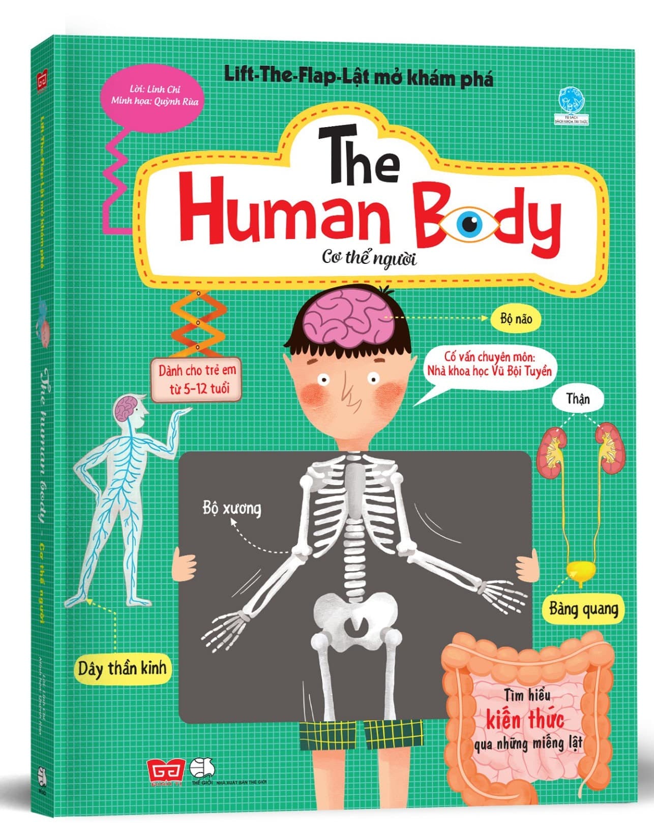 Sách Lift-The-Flap-Lật Mở Khám Phá - Cơ Thể Người (Dành Cho Trẻ Em Từ - Linh Chi