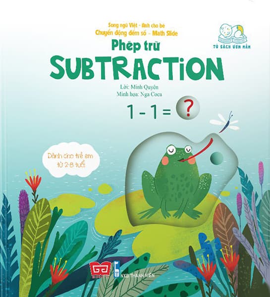Sách Chuyển Động Đếm Số - Math Slide - Phép Trừ - Subtraction - Minh Quyên