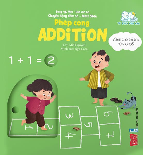 Sách Chuyển Động Đếm Số - Math Slide - Phép Cộng - Addition - Minh Quyên