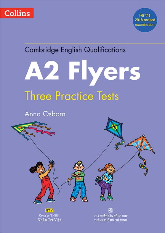 Sách Cambridge English Qualifications - A2 Flyers (Three Practice Test) (2018) - Collins