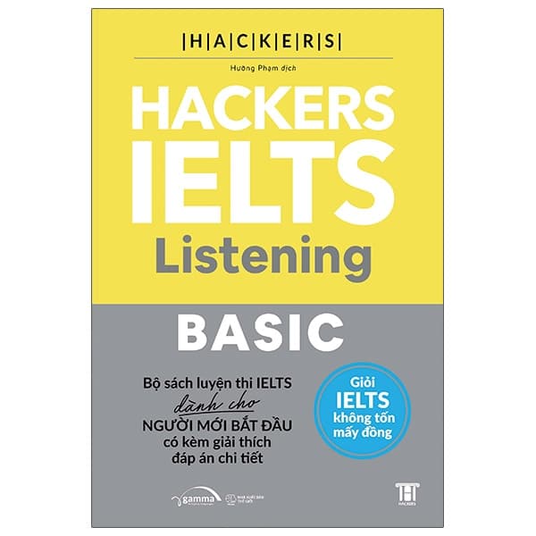 Sách Hackers Ielts Basic - Listening - Hackers