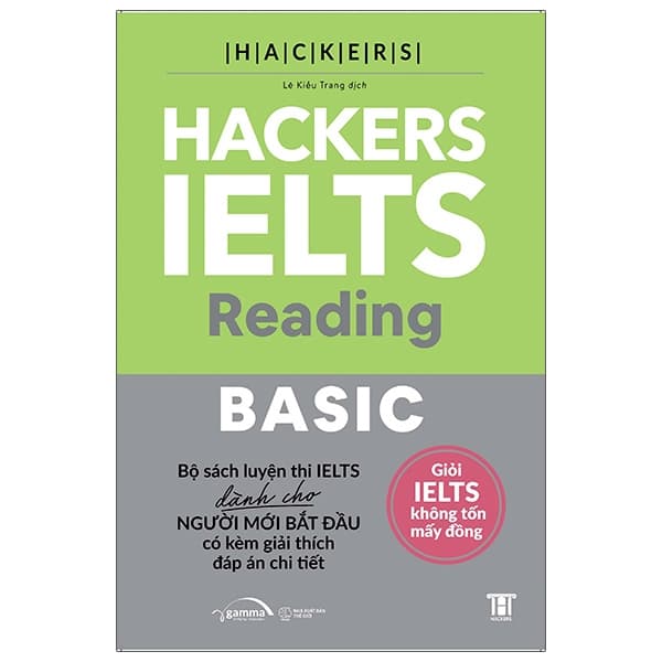 Sách Hackers Ielts Basic - Reading - Hackers