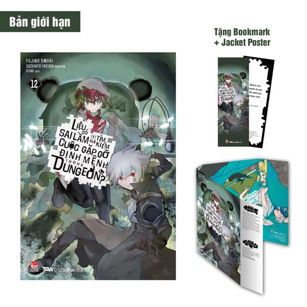 Sách Liệu Có Sai Lầm Khi Tìm Kiếm Cuộc Gặp Gỡ Định Mệnh Trong Dunge - Fujino Omori