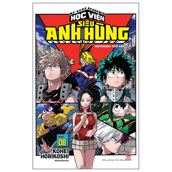 Truyện Tranh My Hero Academia - Học Viện Siêu Anh Hùng - Tập 8 - Yaoyorozu - - Kohei Horikoshi