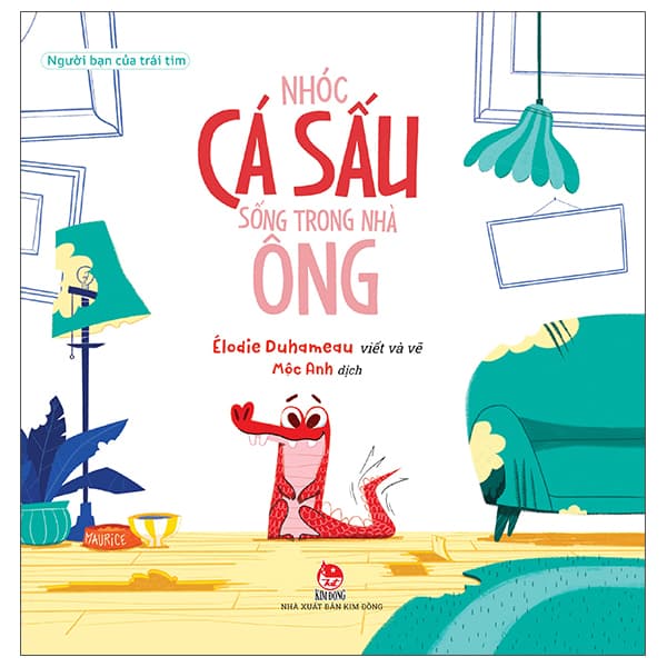 Sách Người Bạn Của Trái Tim - Nhóc Cá Sấu Sống Trong Nhà Ông - Tim O’Shei