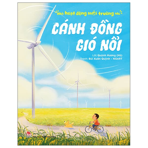 Sách Nhà Hoạt Động Môi Trường Nhí - Cánh Đồng Gió Nổi - Hương Bùi