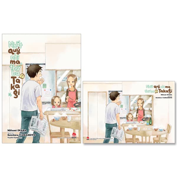 Truyện Tranh Nhất Quỷ Nhì Ma, Thứ Ba (Vẫn Là) Takagi - Tập 16 - Tặng K� - Kim Ba