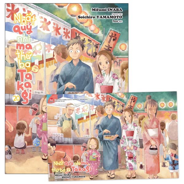 Truyện Tranh Nhất Quỷ Nhì Ma, Thứ Ba (Vẫn Là) Takagi - Tập 20 - Tặng K� - Kim Ba