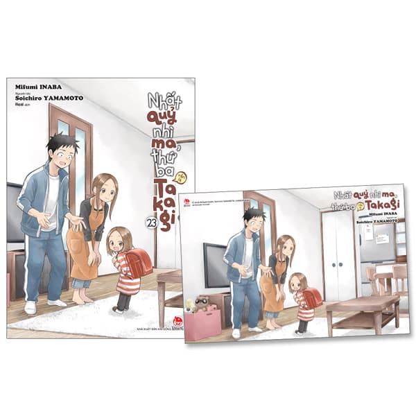 Truyện Tranh Nhất Quỷ Nhì Ma, Thứ Ba (Vẫn Là) Takagi - Tập 23 - Tặng K� - Kim Ba