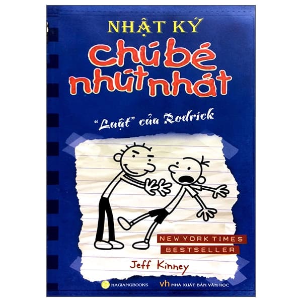Sách Nhật Ký Chú Bé Nhút Nhát - Tập 2: Luật Của Rodrick (Tái Bản) - Jeff Atwood