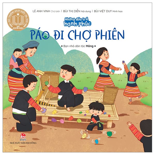 Sách Những Đứa Trẻ Hạnh Phúc - Páo Đi Chợ Phiên - Bạn Nhỏ Dân Tộ - Di Di
