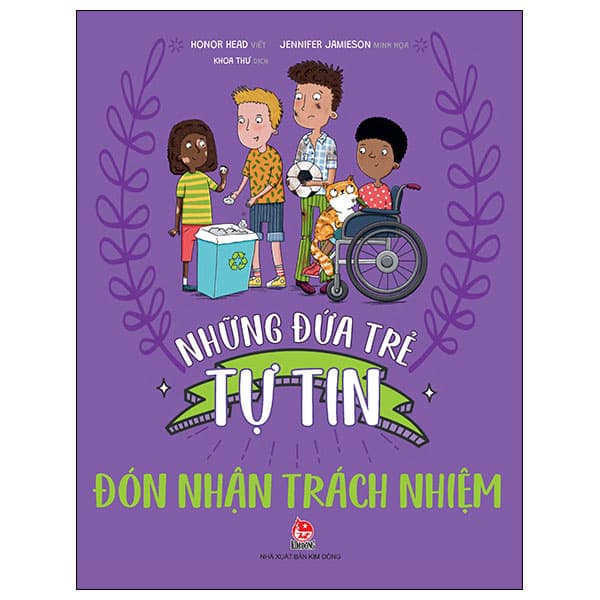 Sách Những Đứa Trẻ Tự Tin - Đón Nhận Trách Nhiệm - Honor Head