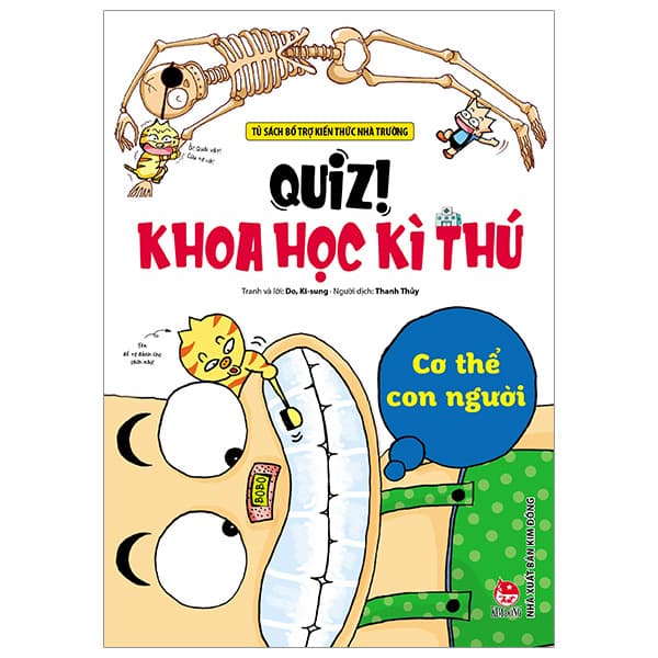 Sách Quiz! Khoa Học Kì Thú - Cơ Thể Con Người (Tái Bản 2024) - Do