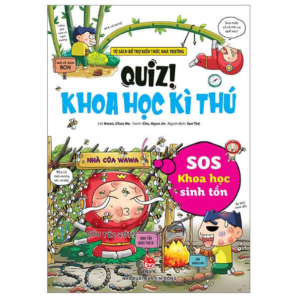 Sách Quiz! Khoa Học Kì Thú - SOS Khoa Học Sinh Tồn - Kwon