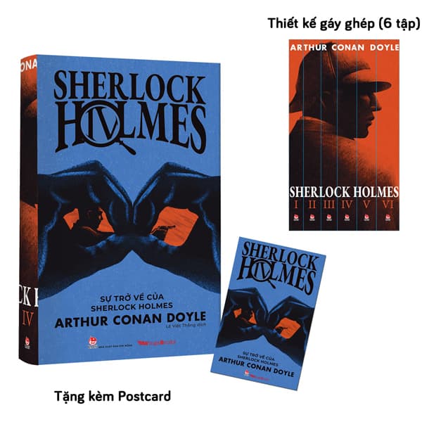 Sách Sherlock Holmes - Tập 4 - Sự Trở Về Của Sherlock Holmes - Tặng Kèm P - Arthur Conan Doyle