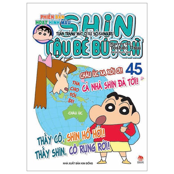 Truyện Tranh Shin - Cậu Bé Bút Chì - Phiên Bản Hoạt Hình Màu - Tập 45 - - Yoshito Usui
