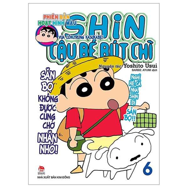 Truyện Tranh Shin - Cậu Bé Bút Chì - Phiên Bản Hoạt Hình Màu - Tập 6 - - Yoshito Usui