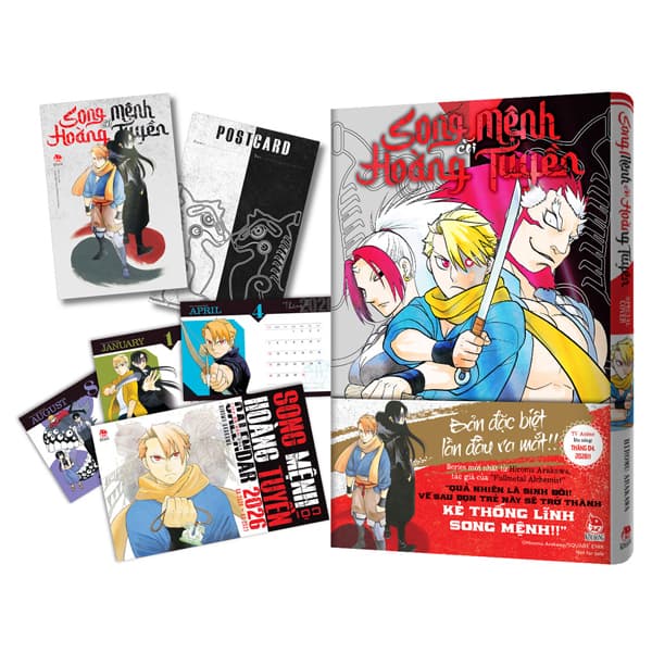 Truyện Tranh Song Mệnh Cõi Hoàng Tuyền - Tập 1 - Bản Đặc Biệt - Tặng - Hiromu Arakawa