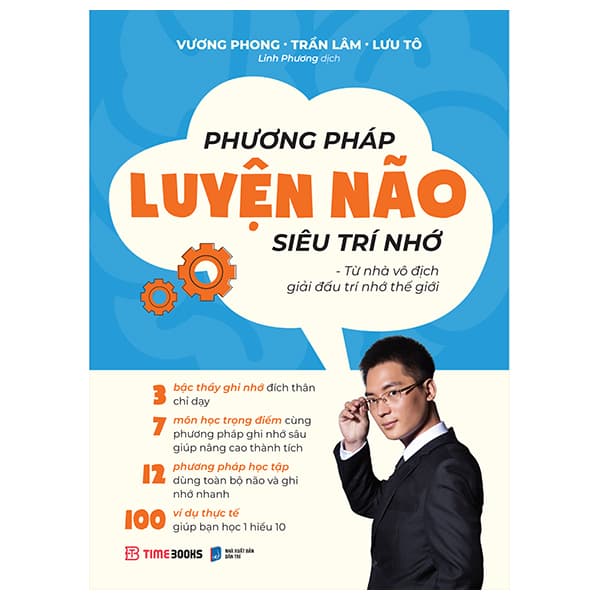 Sách Phương Pháp Luyện Não Siêu Trí Nhớ - Vương Phong