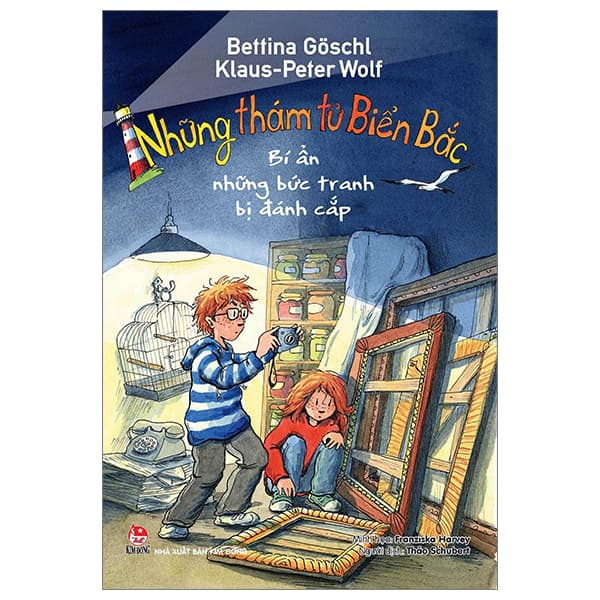 Sách Những Thám Tử Biển Bắc - Tập 8 - Bí Ẩn Những Bức Tranh Bị Đ� - Bettina Göschl
