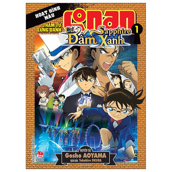 Truyện Tranh Thám Tử Lừng Danh Conan - Hoạt Hình Màu - Cú Đấm Sapphire X - Kim Dân