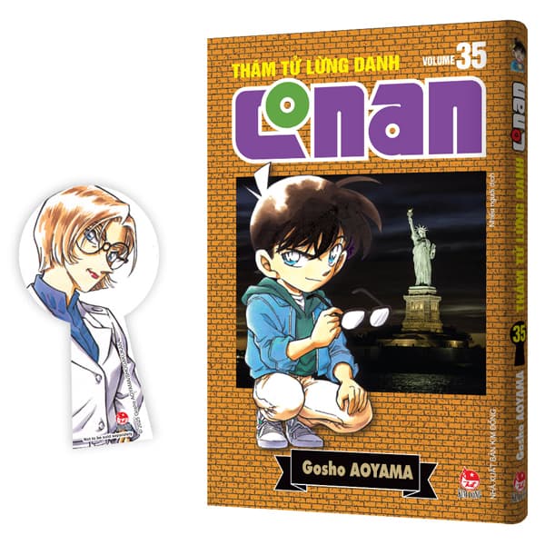 Truyện Tranh Thám Tử Lừng Danh Conan - Tập 35 - Bản Nâng Cấp - Tặng Kè - Kim Dân