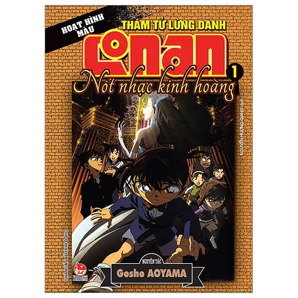 Truyện Tranh Thám Tử Lừng Danh Conan - Hoạt Hình Màu - Nốt Nhạc Kinh Ho� - Gosho Aoyama