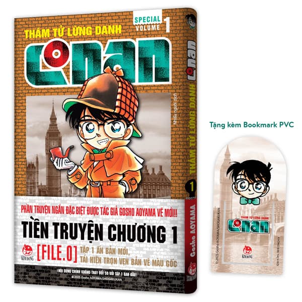 Truyện Tranh Thám Tử Lừng Danh Conan - Special Volume 1 - Tặng Kèm Bookmark P - Gosho Aoyama