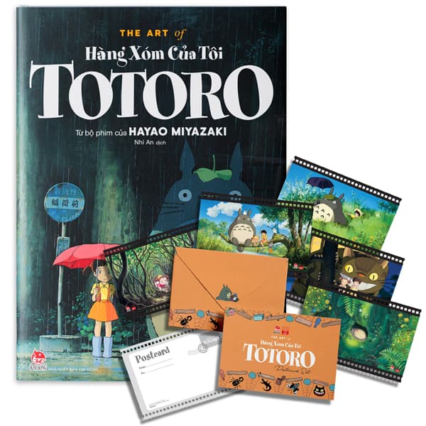 Truyện Tranh The Art Of Hàng Xóm Của Tôi Totoro - Tặng Kèm Set Postcard + Pho - Từ bộ phim của Hayao Miyazaki