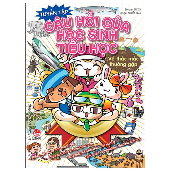 Sách Tuyển Tập Câu Hỏi Của Học Sinh Tiểu Học - Về Thắc Mắc Thư� - Gakken