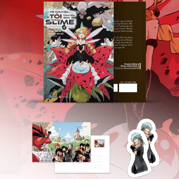 Sách Về Chuyện Tôi Chuyển Sinh Thành Slime - Tập 4 - Tặng Kèm Bookmark + - Fuse