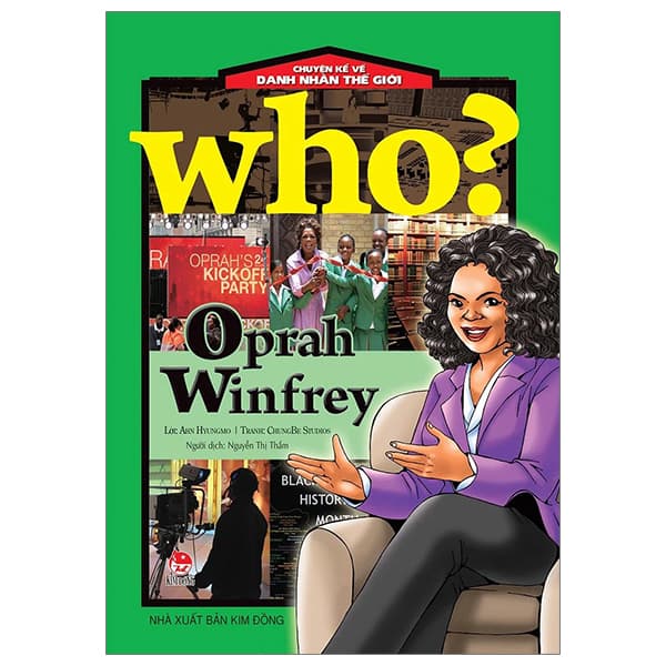 Sách Who? Chuyện Kể Về Danh Nhân Thế Giới - Oprah Winfrey (Tái Bản 2023)